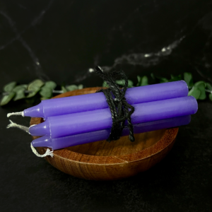 Purple Chime Candles