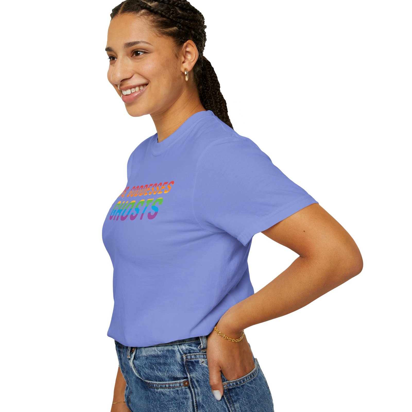 Gays, Goddesses & Ghosts | Rainbow Edition | Unisex Comfort Colors T-shirt - Image 21