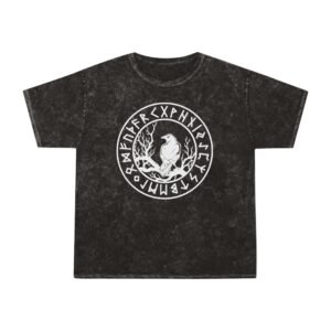 Raven & Runes | Unisex Mineral Wash T-Shirt