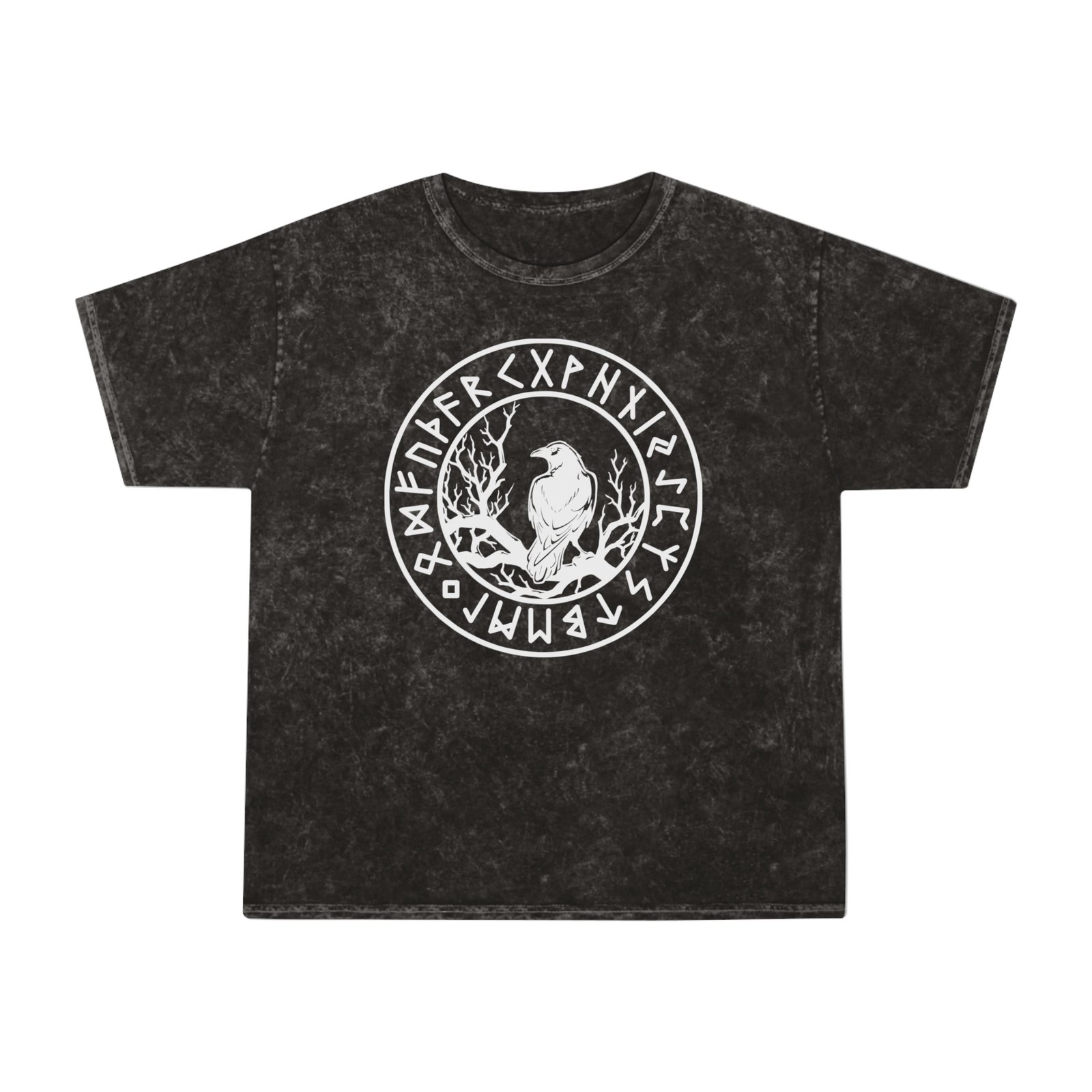 Raven & Runes | Unisex Mineral Wash T-Shirt