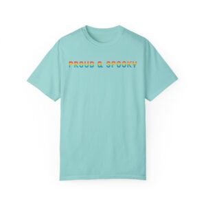 Proud & Spooky | Rainbow Design | Unisex Comfort Colors T-shirt