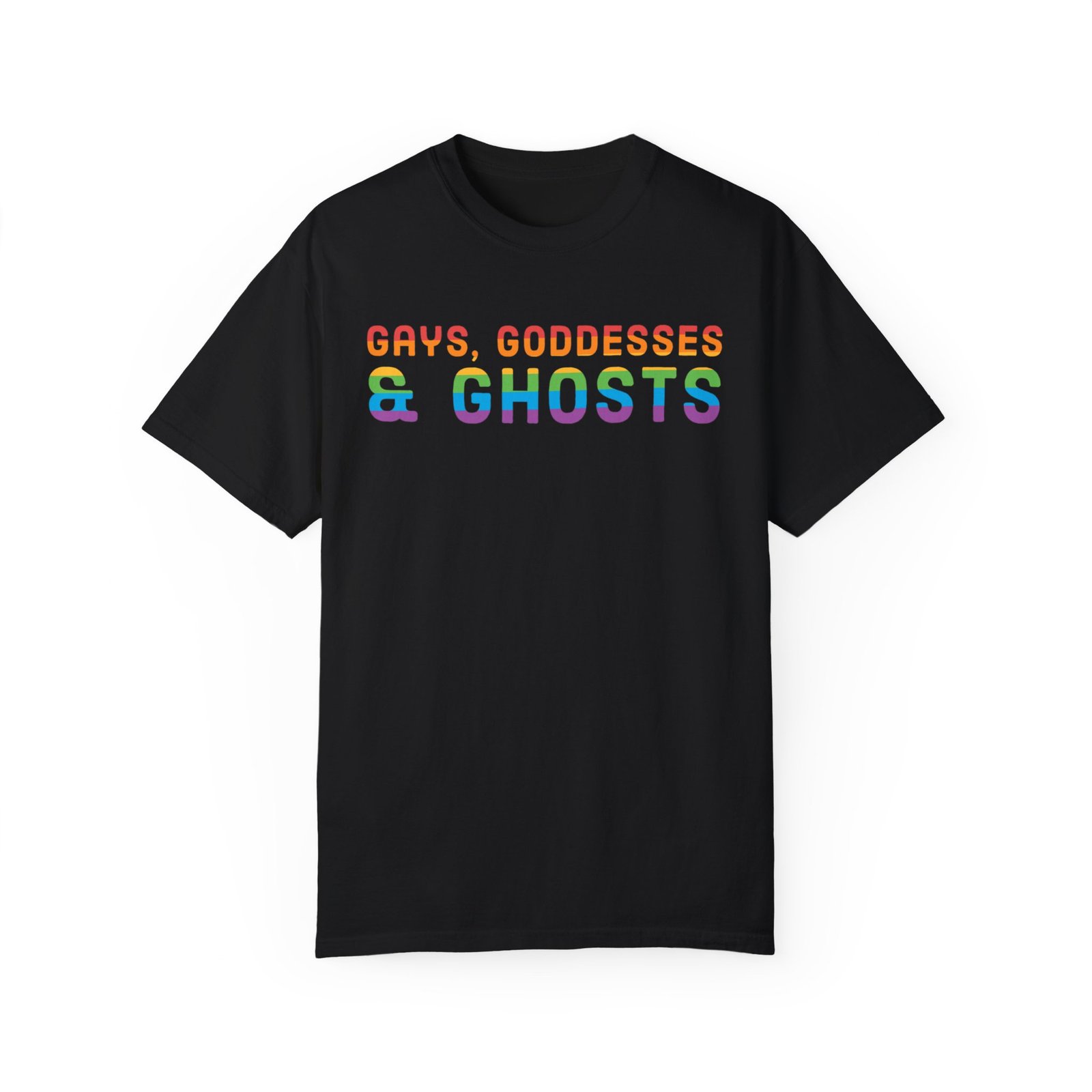 Gays, Goddesses & Ghosts | Rainbow Edition | Unisex Comfort Colors T-shirt - Image 40