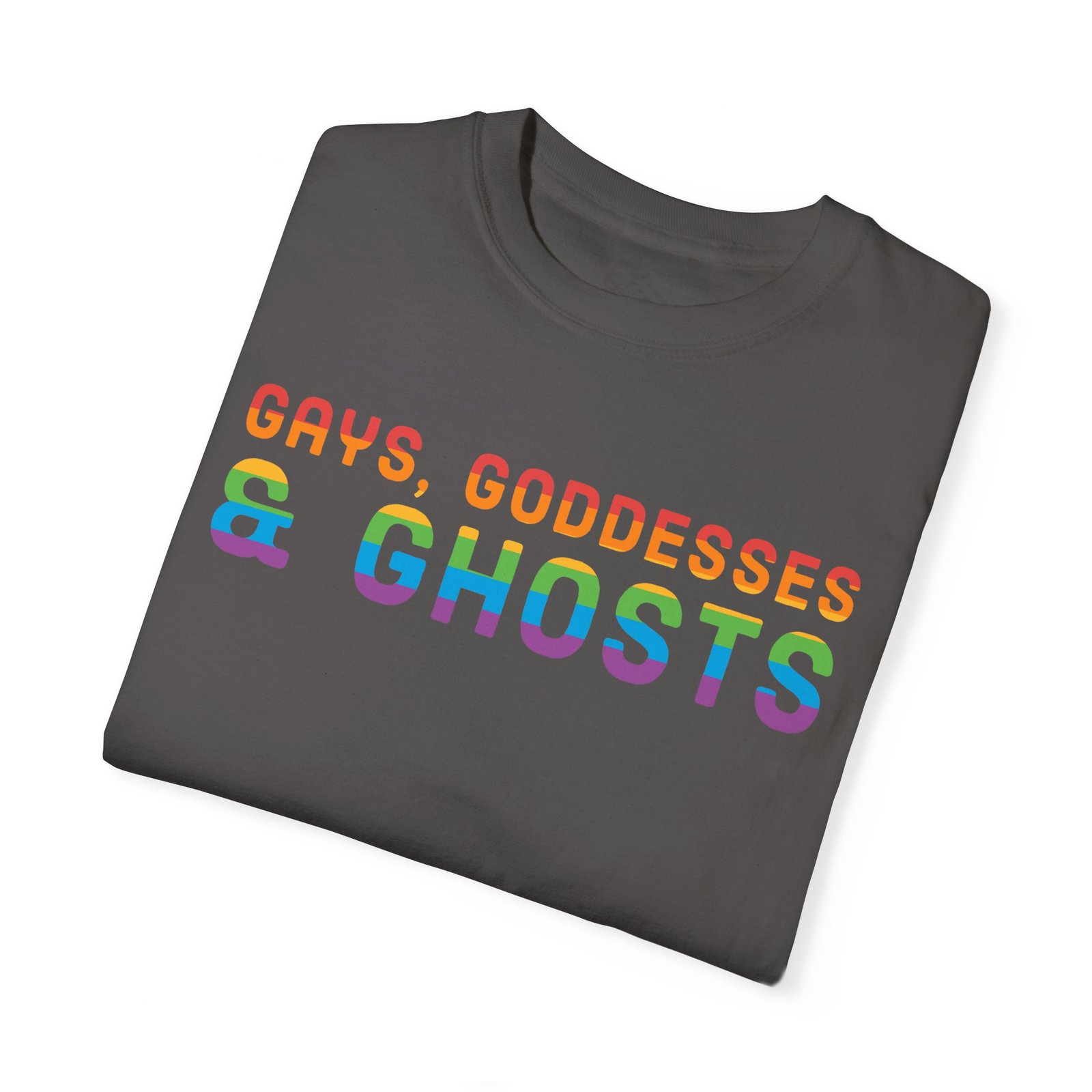 Gays, Goddesses & Ghosts | Rainbow Edition | Unisex Comfort Colors T-shirt - Image 29