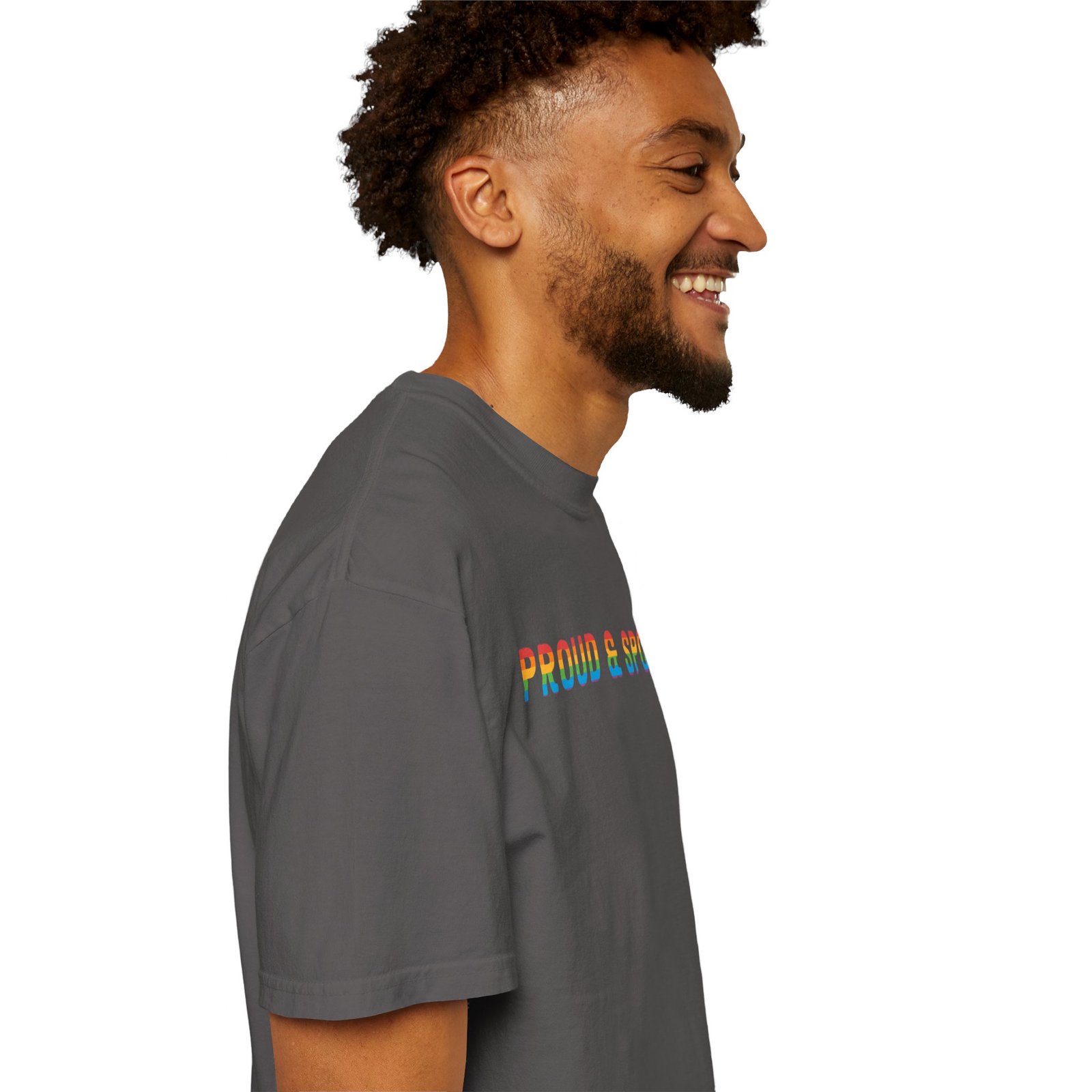 Proud & Spooky | Rainbow Design | Unisex Comfort Colors T-shirt - Image 38