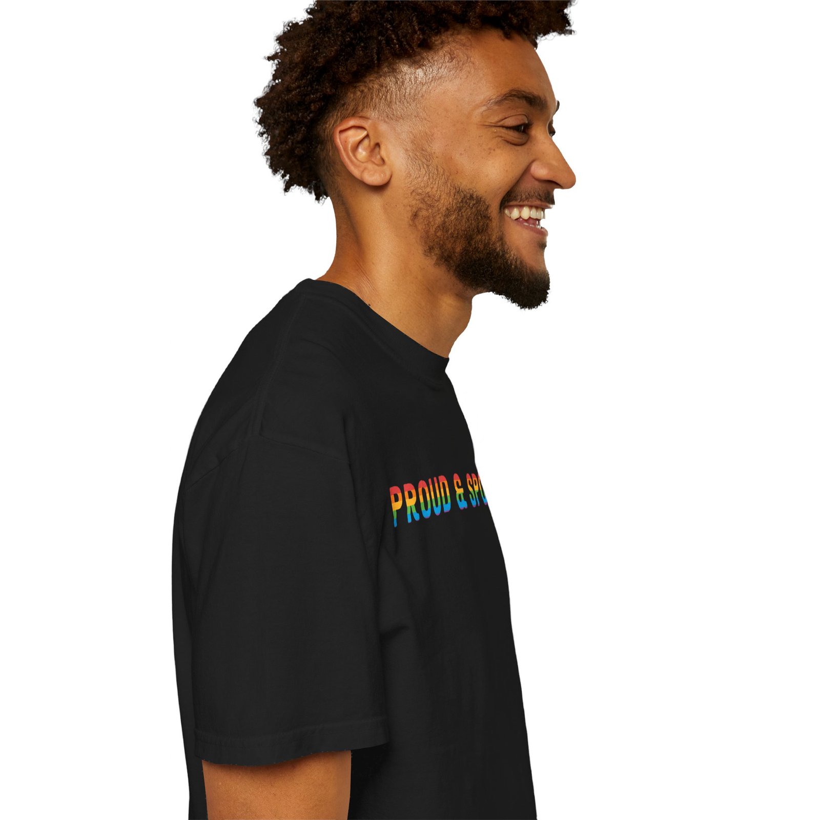 Proud & Spooky | Rainbow Design | Unisex Comfort Colors T-shirt - Image 51