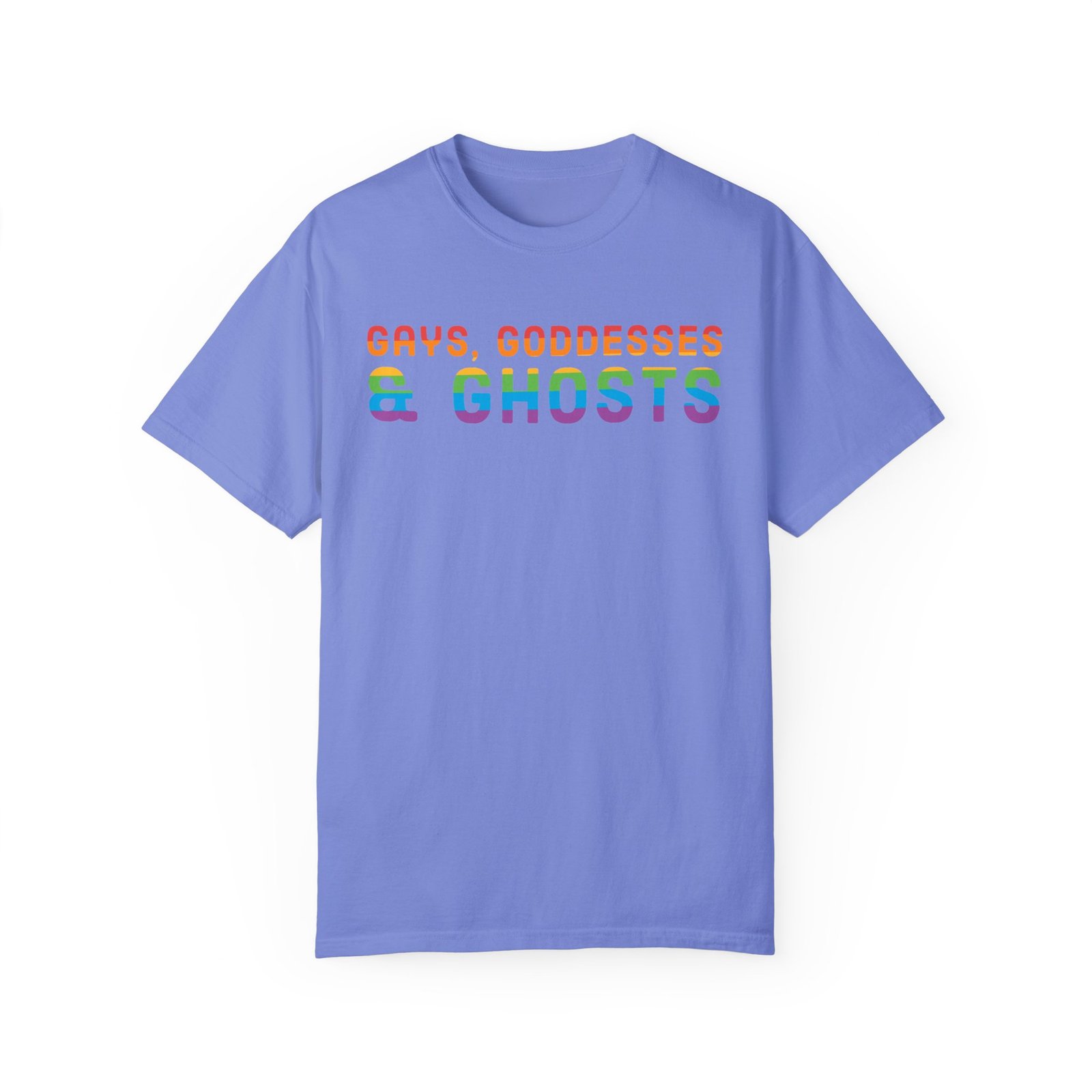 Gays, Goddesses & Ghosts | Rainbow Edition | Unisex Comfort Colors T-shirt - Image 14