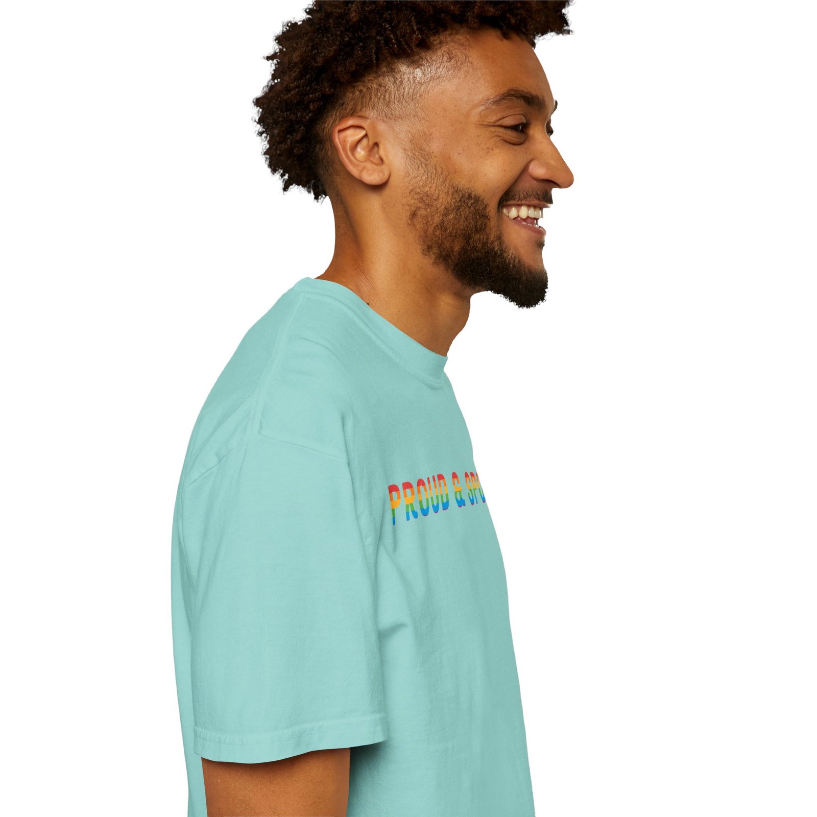 Proud & Spooky | Rainbow Design | Unisex Comfort Colors T-shirt - Image 12