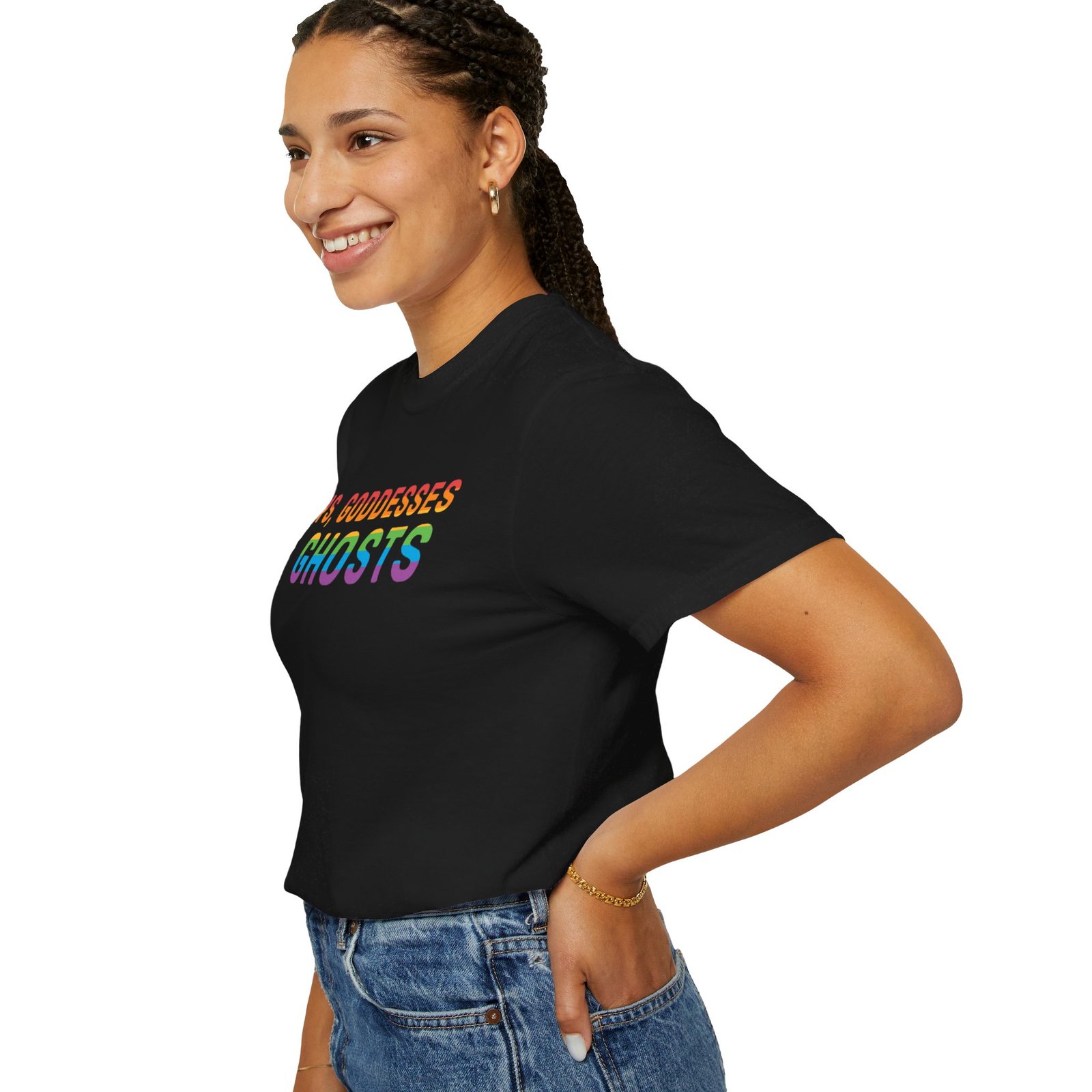 Gays, Goddesses & Ghosts | Rainbow Edition | Unisex Comfort Colors T-shirt - Image 47