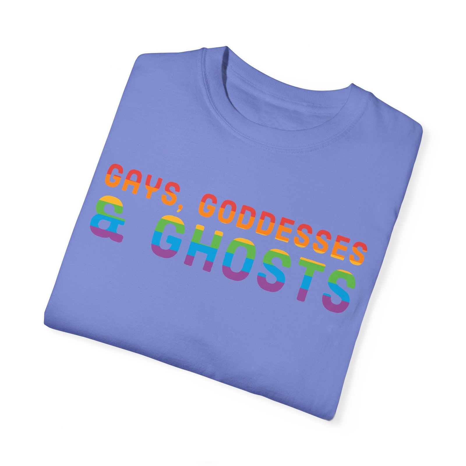 Gays, Goddesses & Ghosts | Rainbow Edition | Unisex Comfort Colors T-shirt - Image 16