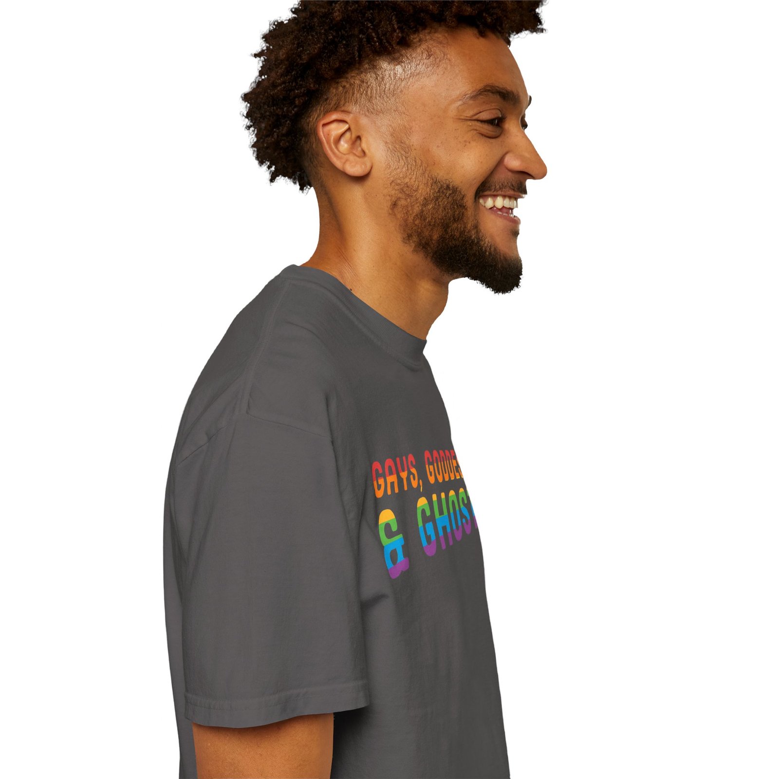 Gays, Goddesses & Ghosts | Rainbow Edition | Unisex Comfort Colors T-shirt - Image 38