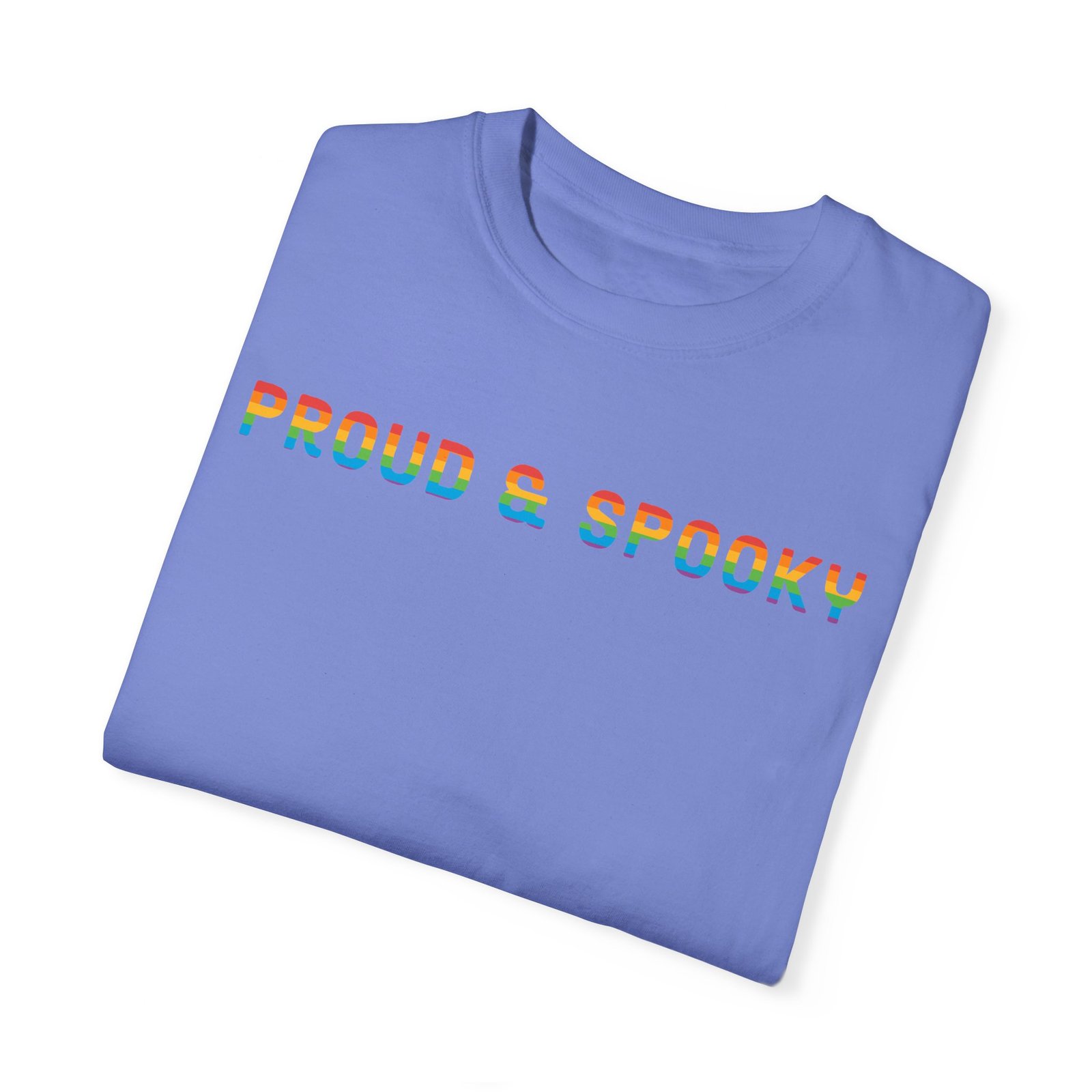 Proud & Spooky | Rainbow Design | Unisex Comfort Colors T-shirt - Image 16