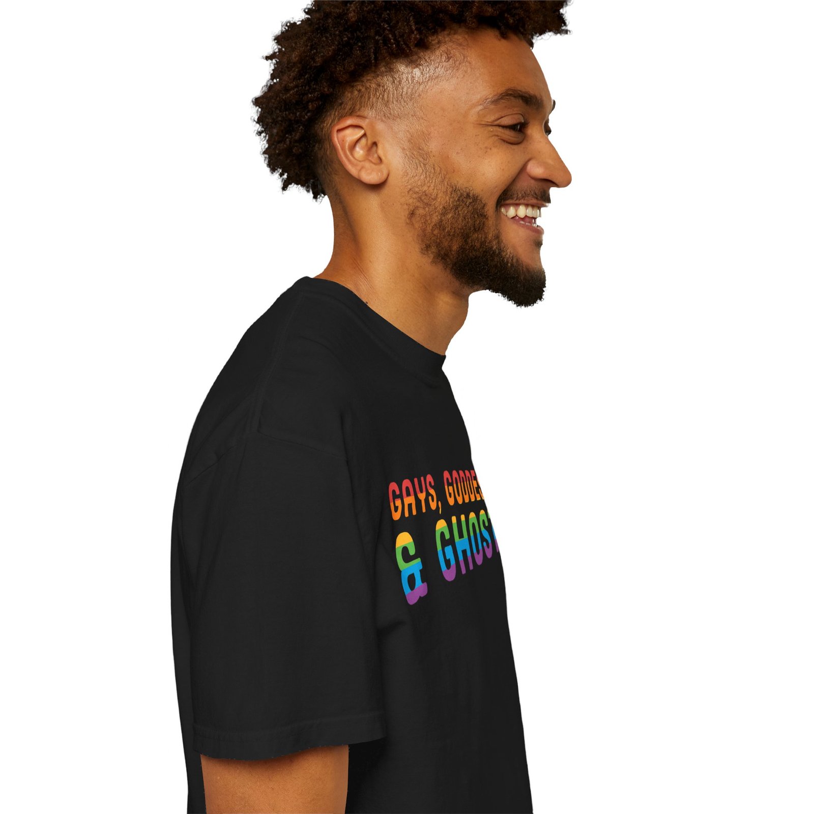 Gays, Goddesses & Ghosts | Rainbow Edition | Unisex Comfort Colors T-shirt - Image 51
