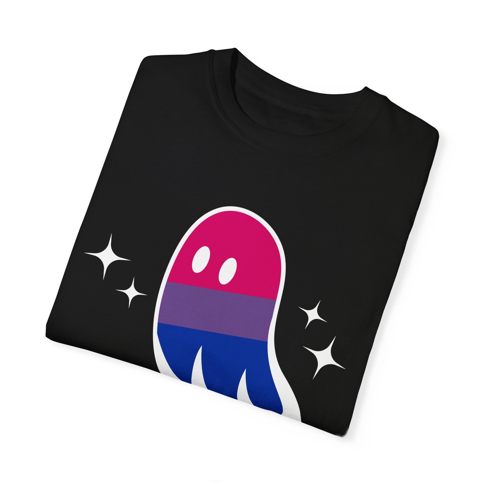 Proud Ghost | June & October Are My Favorite Months | Bi Flag | Unisex Comfort Colors T-shirt - Image 3