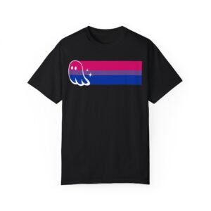 Proud Ghost | Bi Flag | Unisex Comfort Colors T-shirt