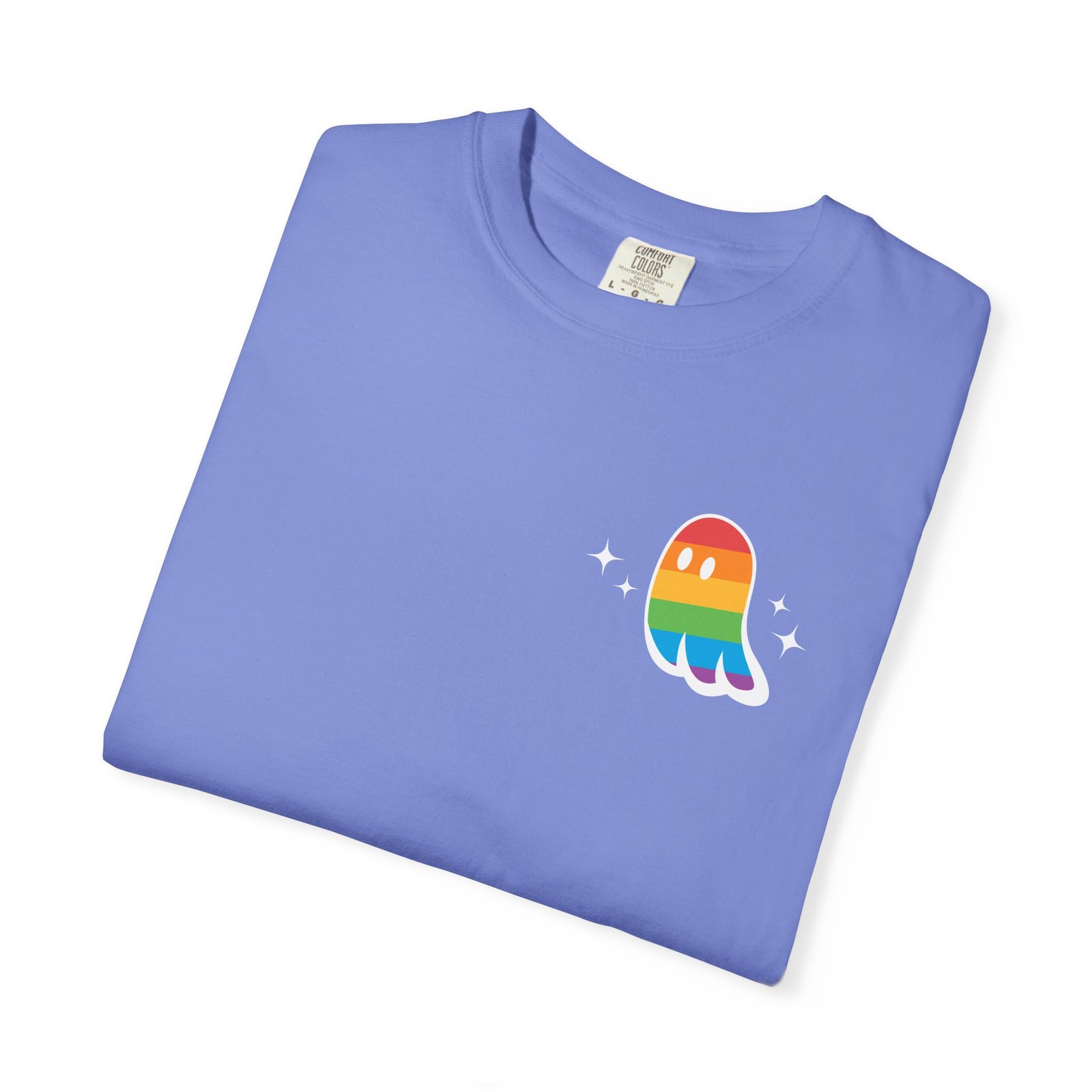 Proud Ghost | Pocket Design | Unisex Comfort Colors T-shirt - Image 11