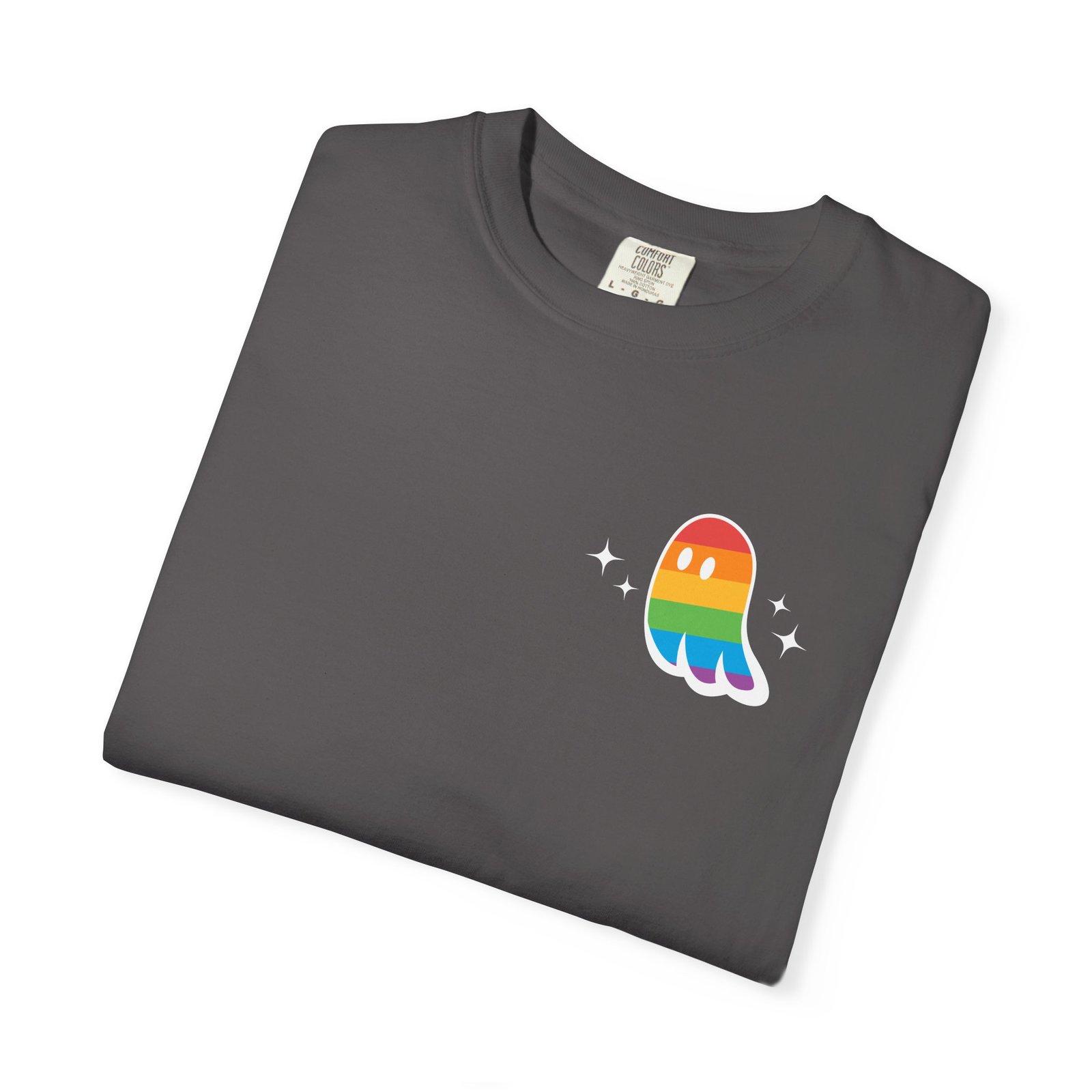 Proud Ghost | Pocket Design | Unisex Comfort Colors T-shirt - Image 15