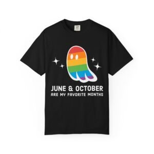 Proud Ghost | June & October Are My Favorite Months | Unisex Comfort Colors T-shirt