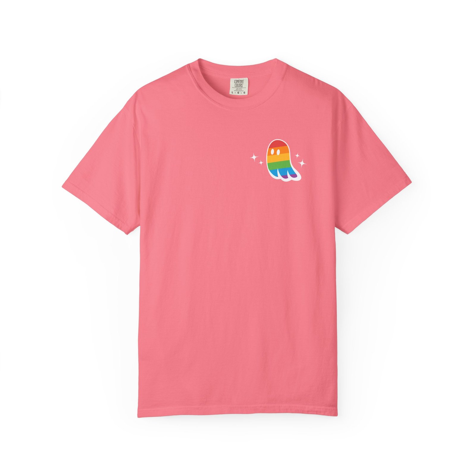 Proud Ghost | Pocket Design | Unisex Comfort Colors T-shirt - Image 17
