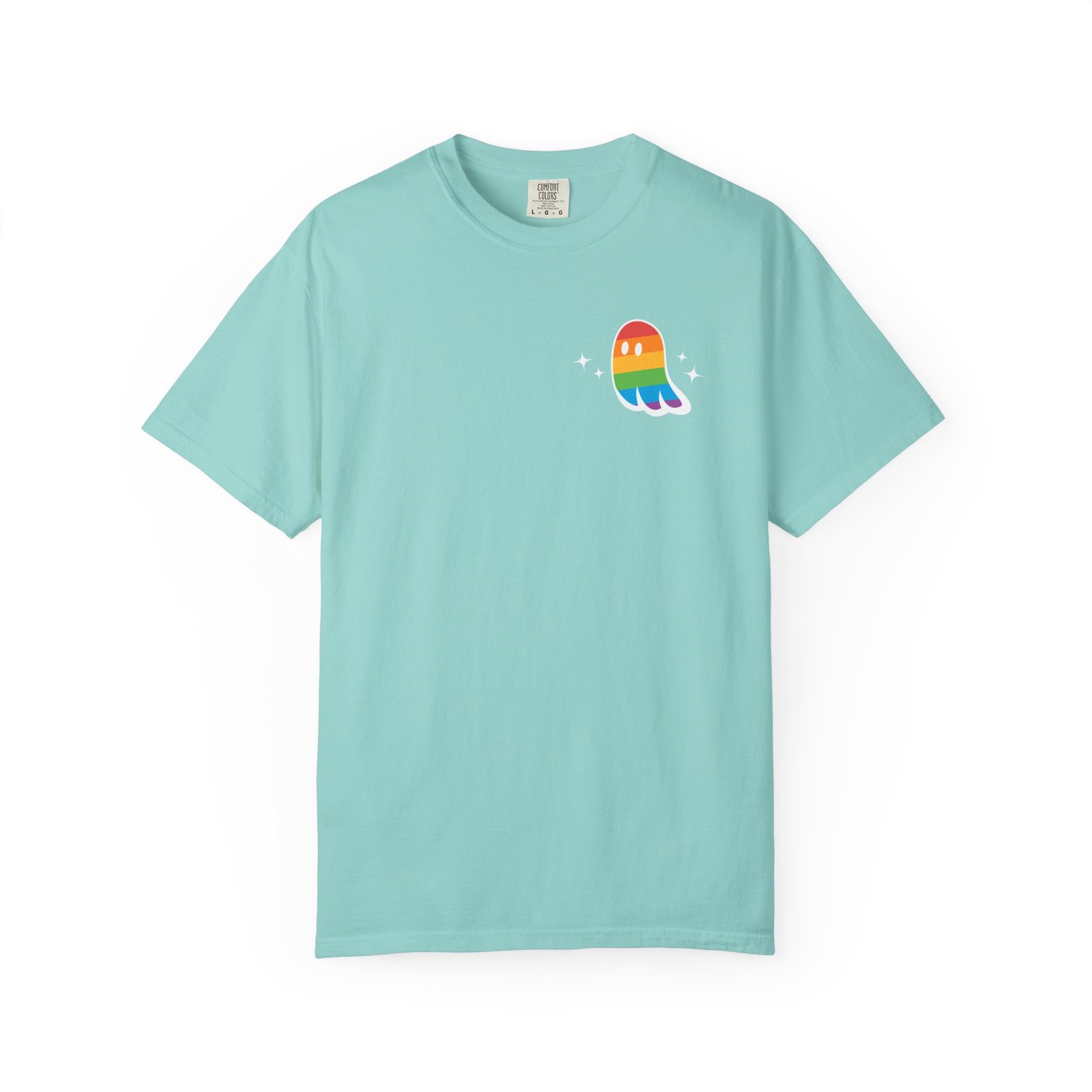 Proud Ghost | Pocket Design | Unisex Comfort Colors T-shirt - Image 5