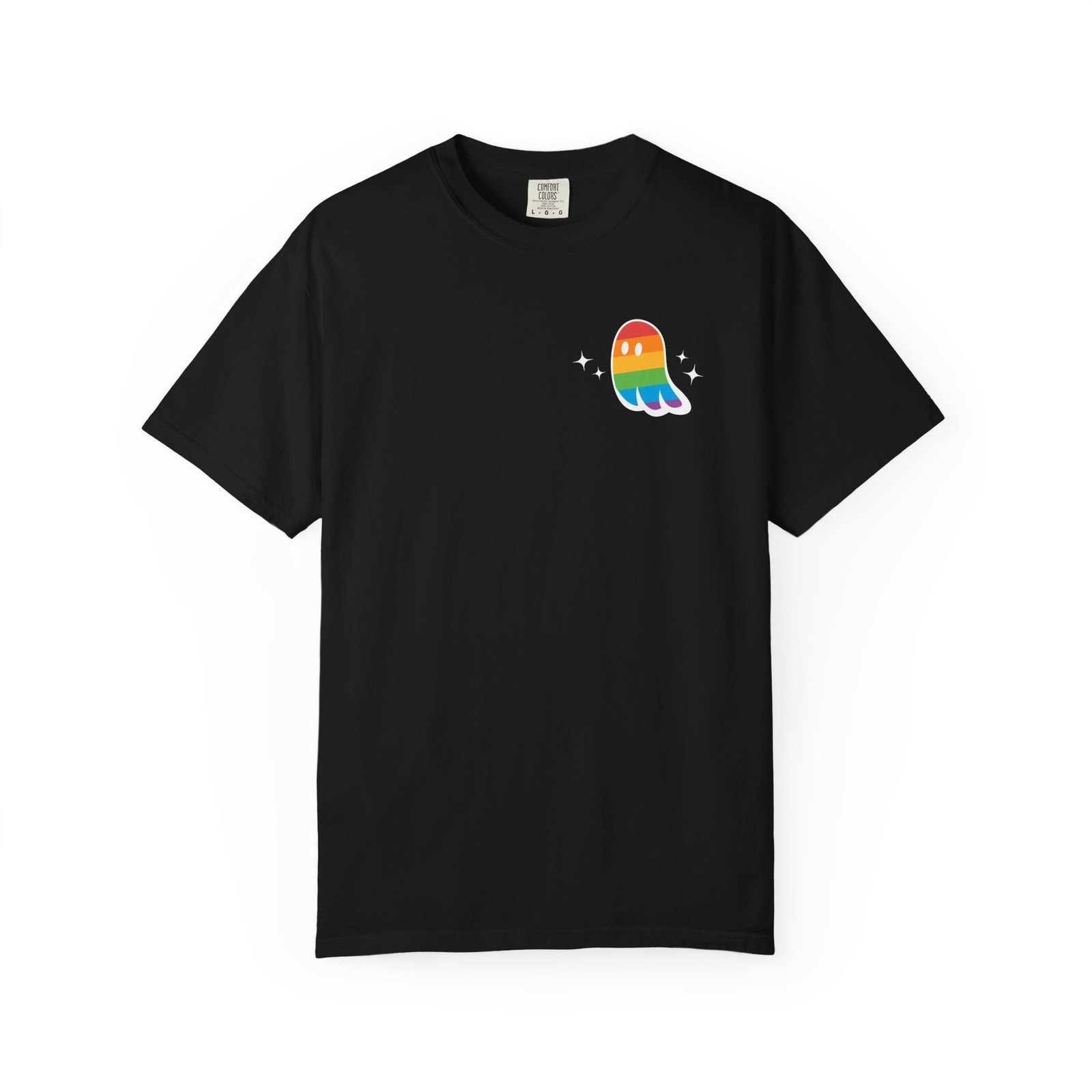 Proud Ghost | Pocket Design | Unisex Comfort Colors T-shirt