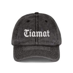 Tiamat Embroidered Vintage Cap