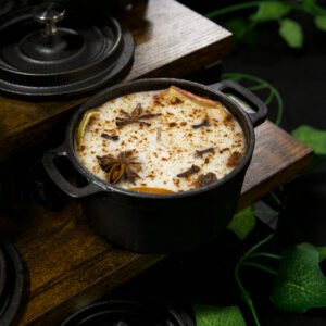 Cast Iron Cauldron Simmer Pot Candle