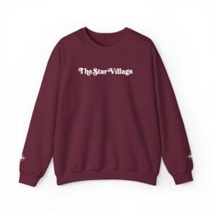The Star Village | Embroidered Unisex Heavy Blend™ Crewneck Sweatshirt