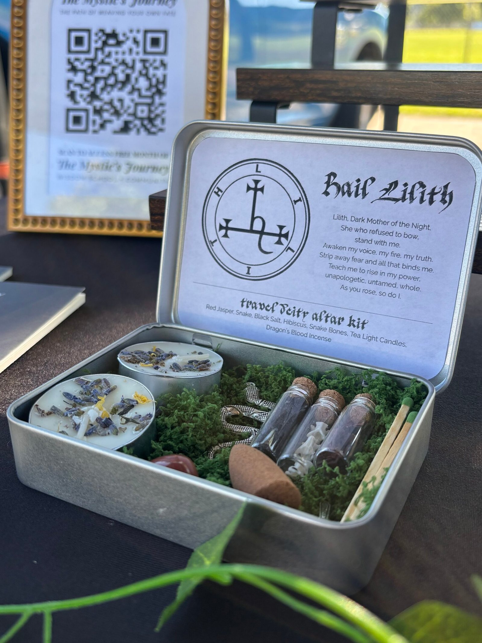 Pre-Order Tiny Travel Altar for Lilith